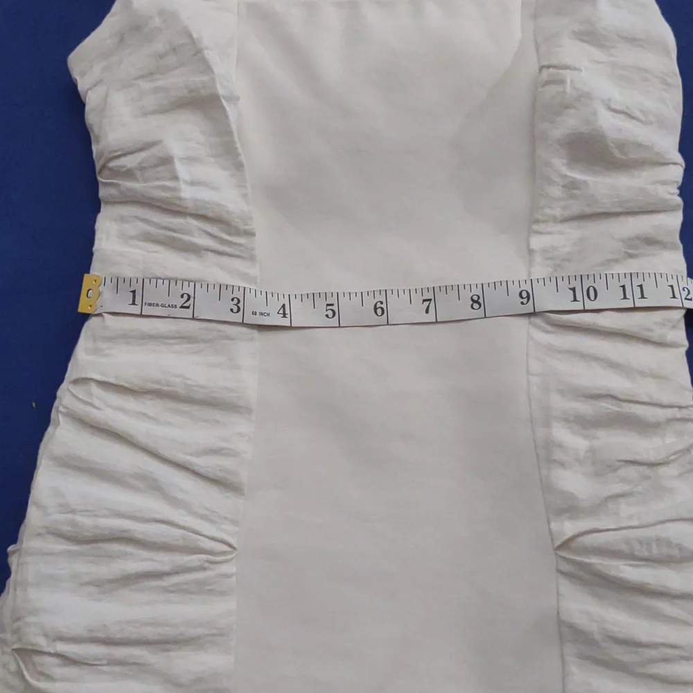 COPY - BNWT Nicole Miller Creamy white rouched dress size 6 @denisecast - Picture 12 of 16